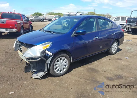 2018 Nissan Versa 1.6 Sv из США, поврежденный, VIN 3N1CN7APXJL872373